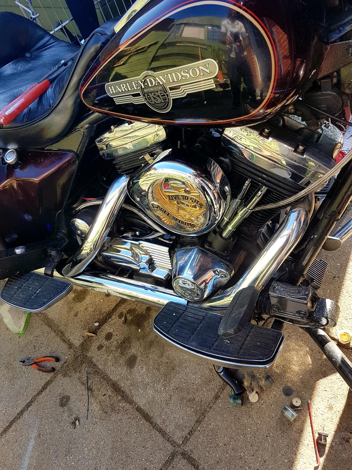 Harley Davidson FLT billede 23