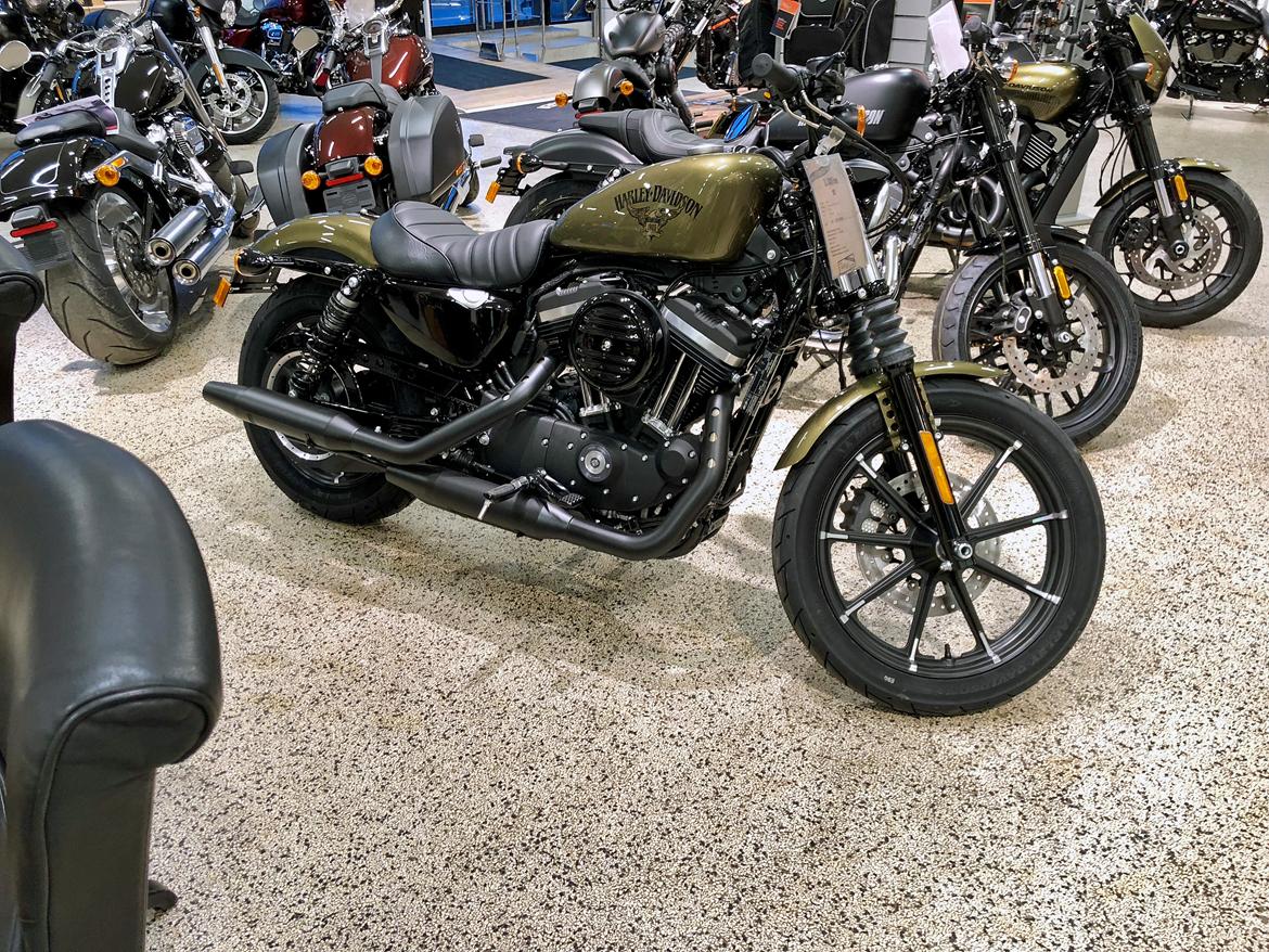 Harley Davidson Sportster XL883N Iron  - Som købt i butikken billede 8