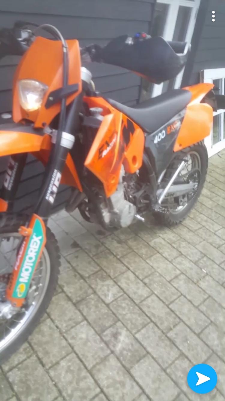 KTM Exc 400 billede 2