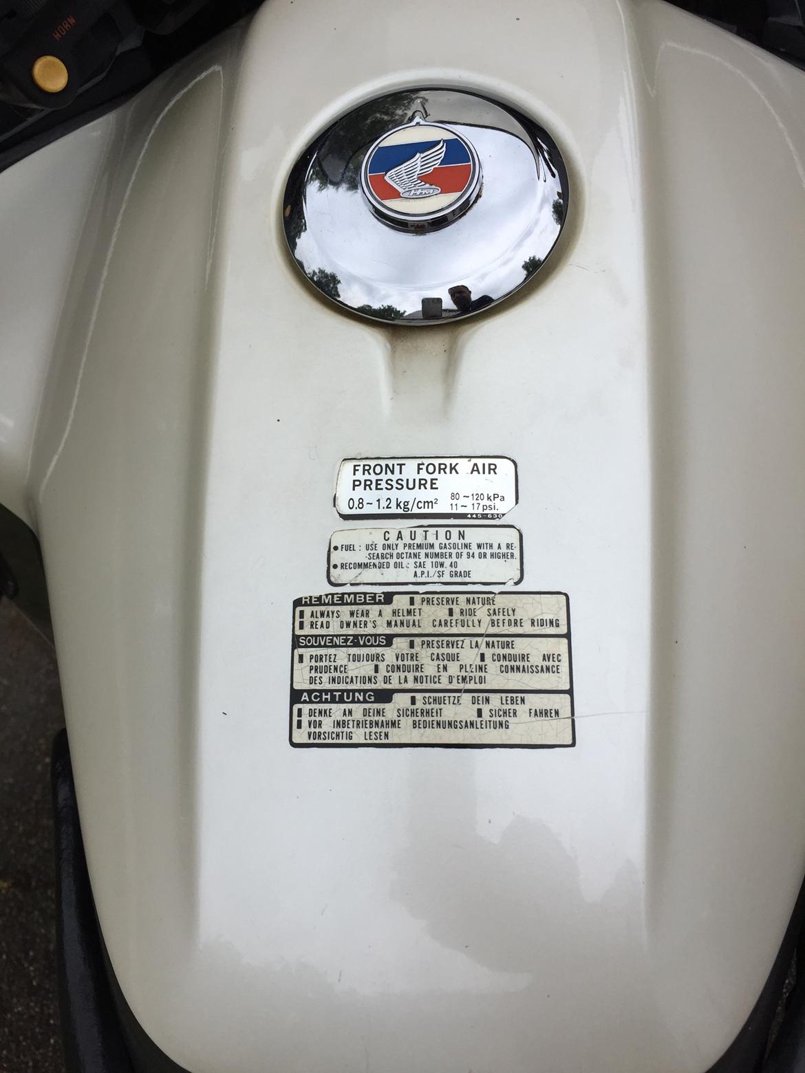 Honda CX 500 Turbo billede 9