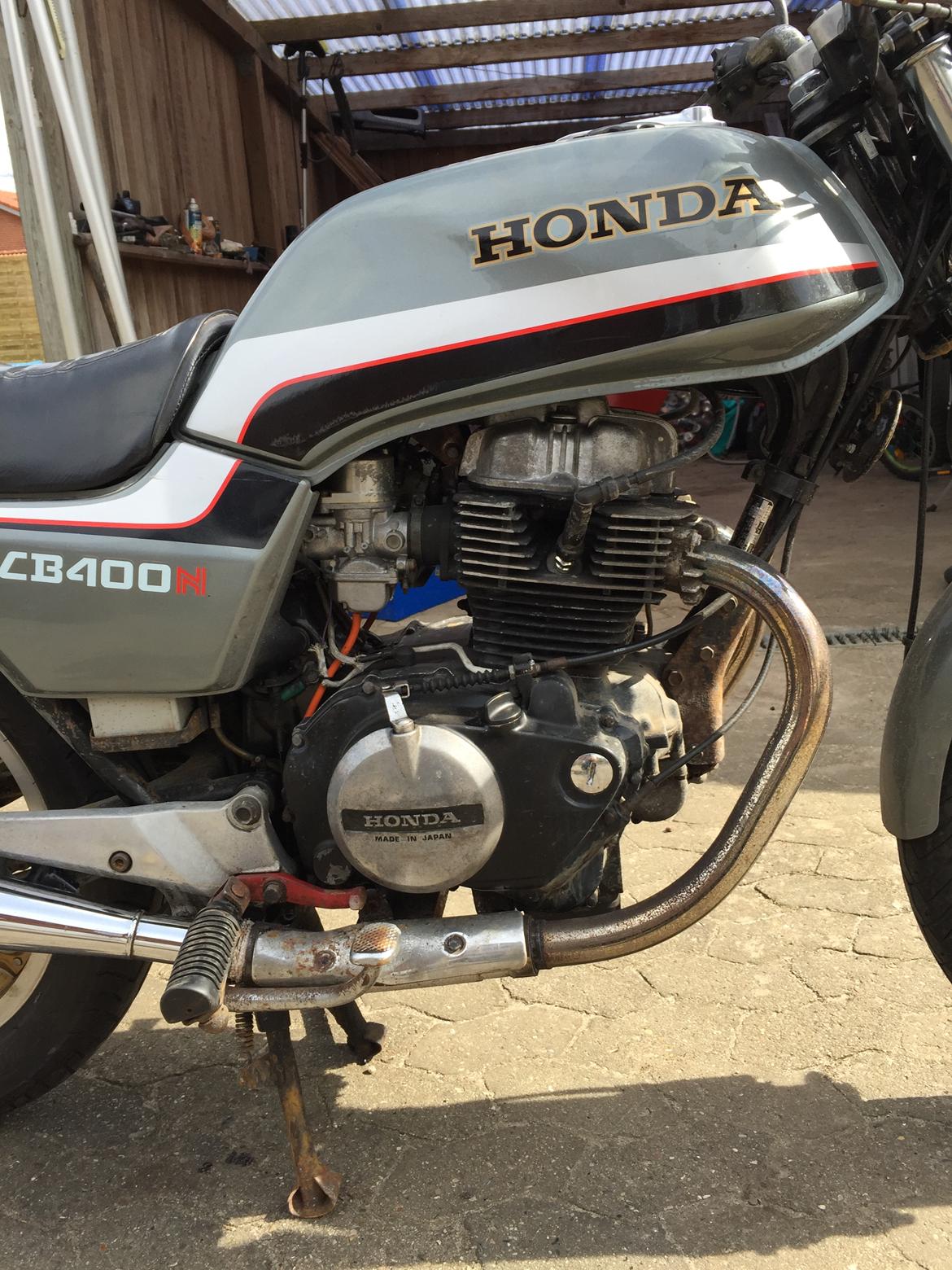 Honda CB400N billede 3