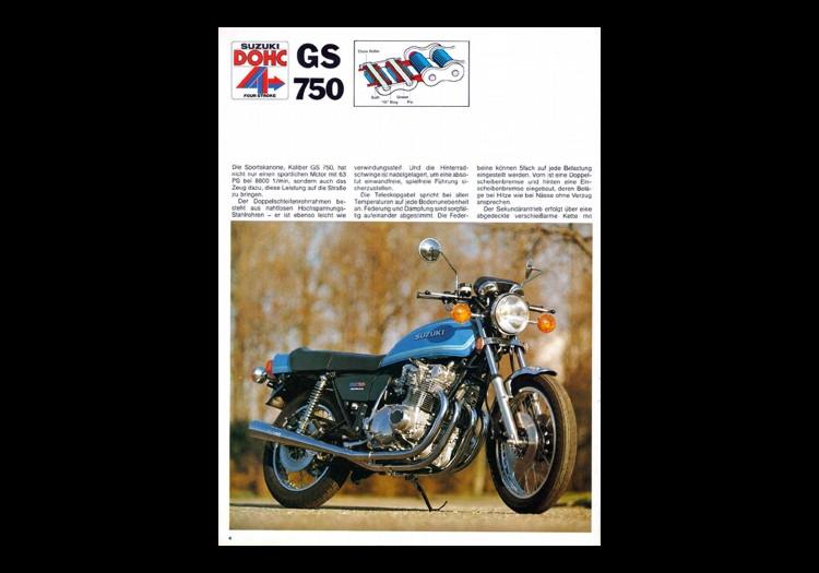 Suzuki GS 750 "SOLGT" billede 17