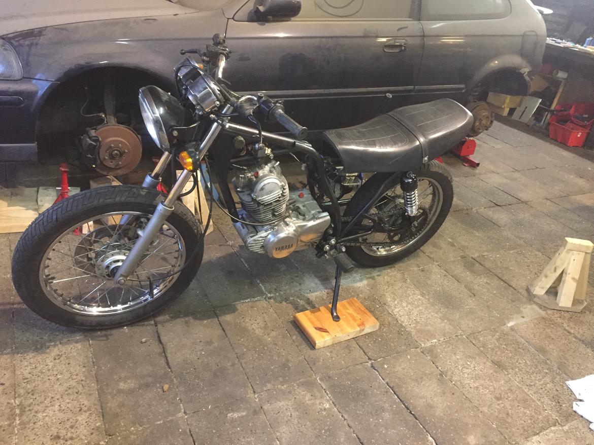 Yamaha SR250 classic billede 6