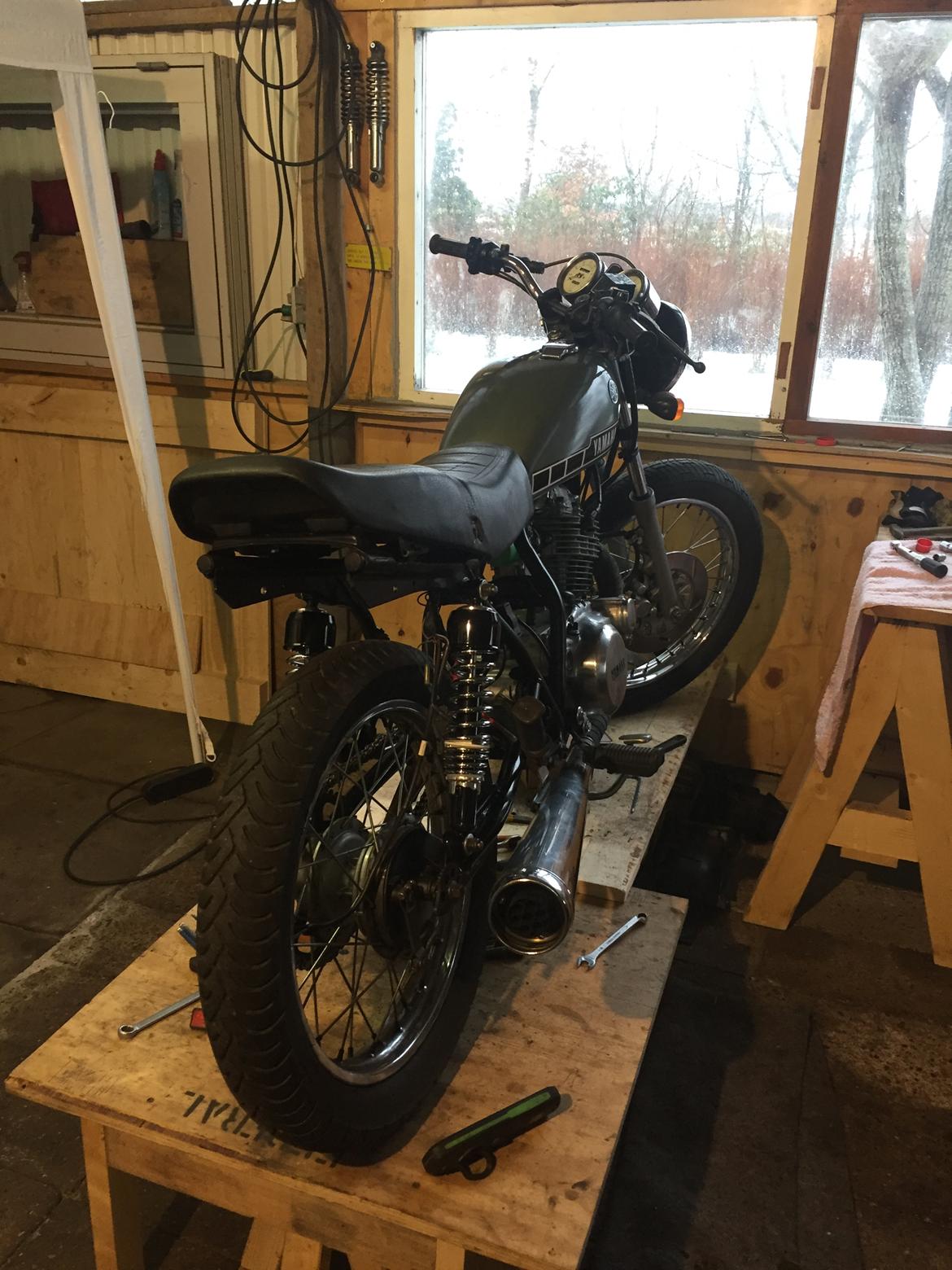 Yamaha SR250 classic billede 9