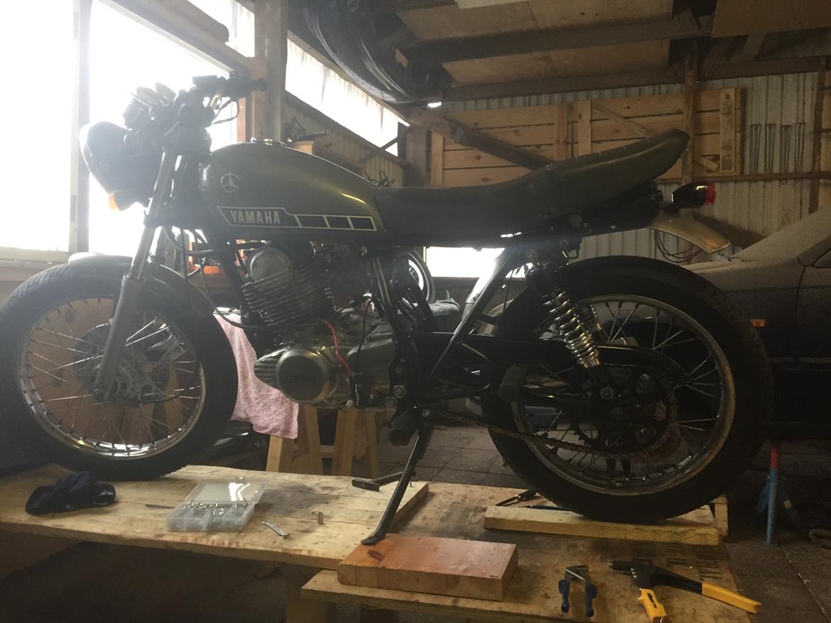 Yamaha SR250 classic billede 11