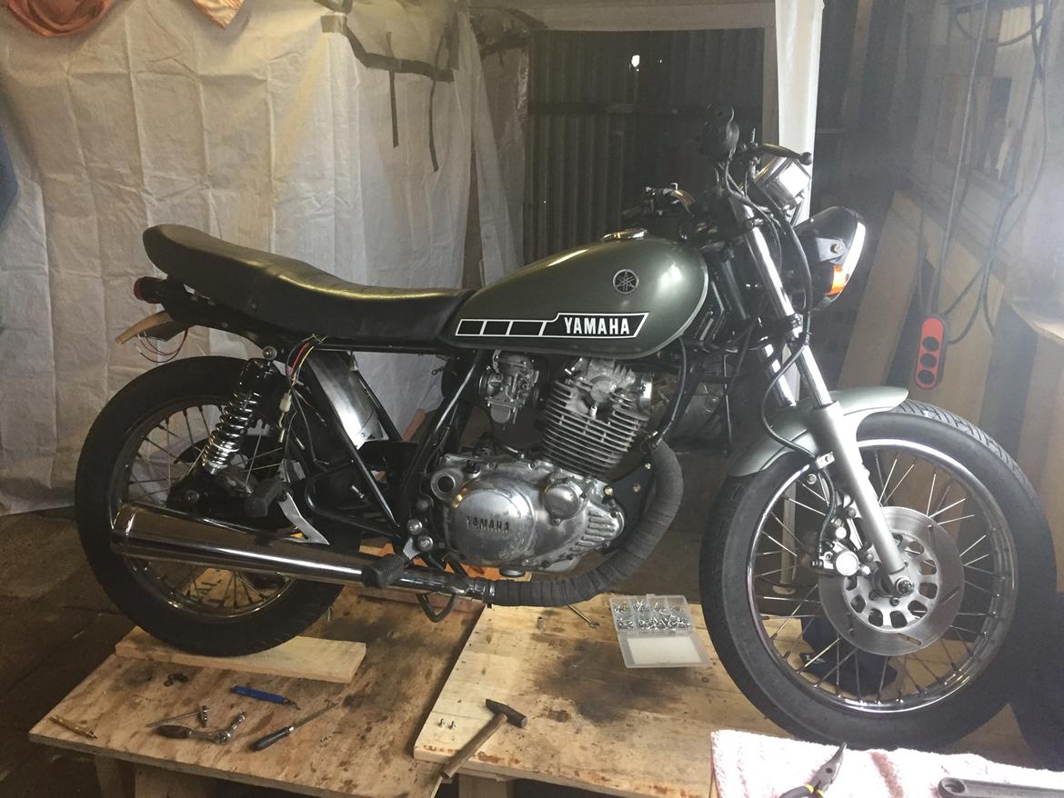 Yamaha SR250 classic billede 12