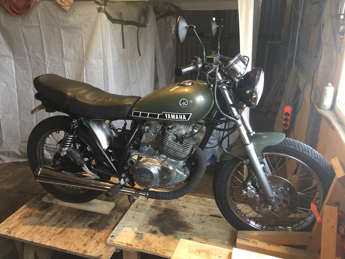 Yamaha SR250 classic billede 13