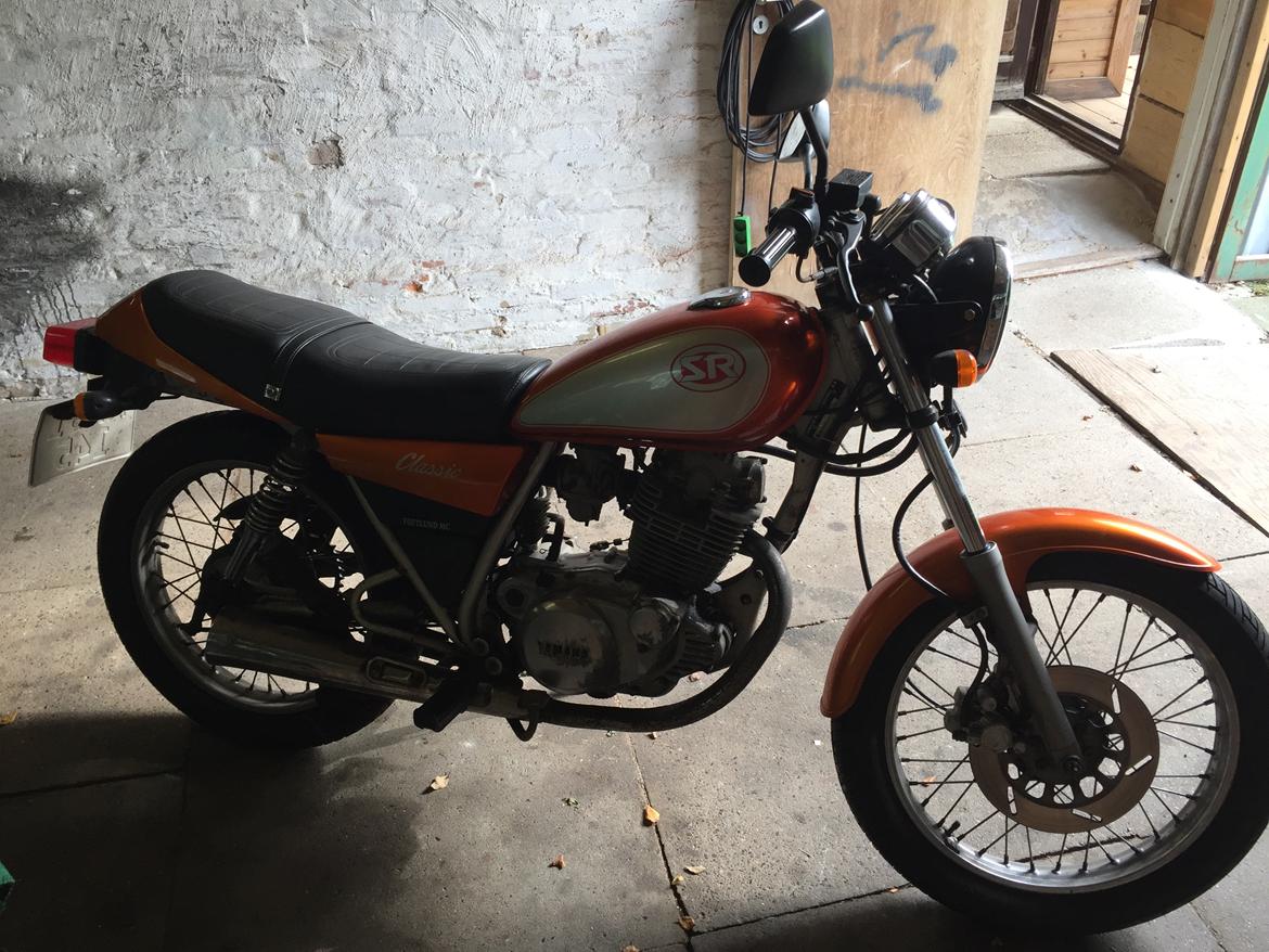 Yamaha SR250 classic billede 4