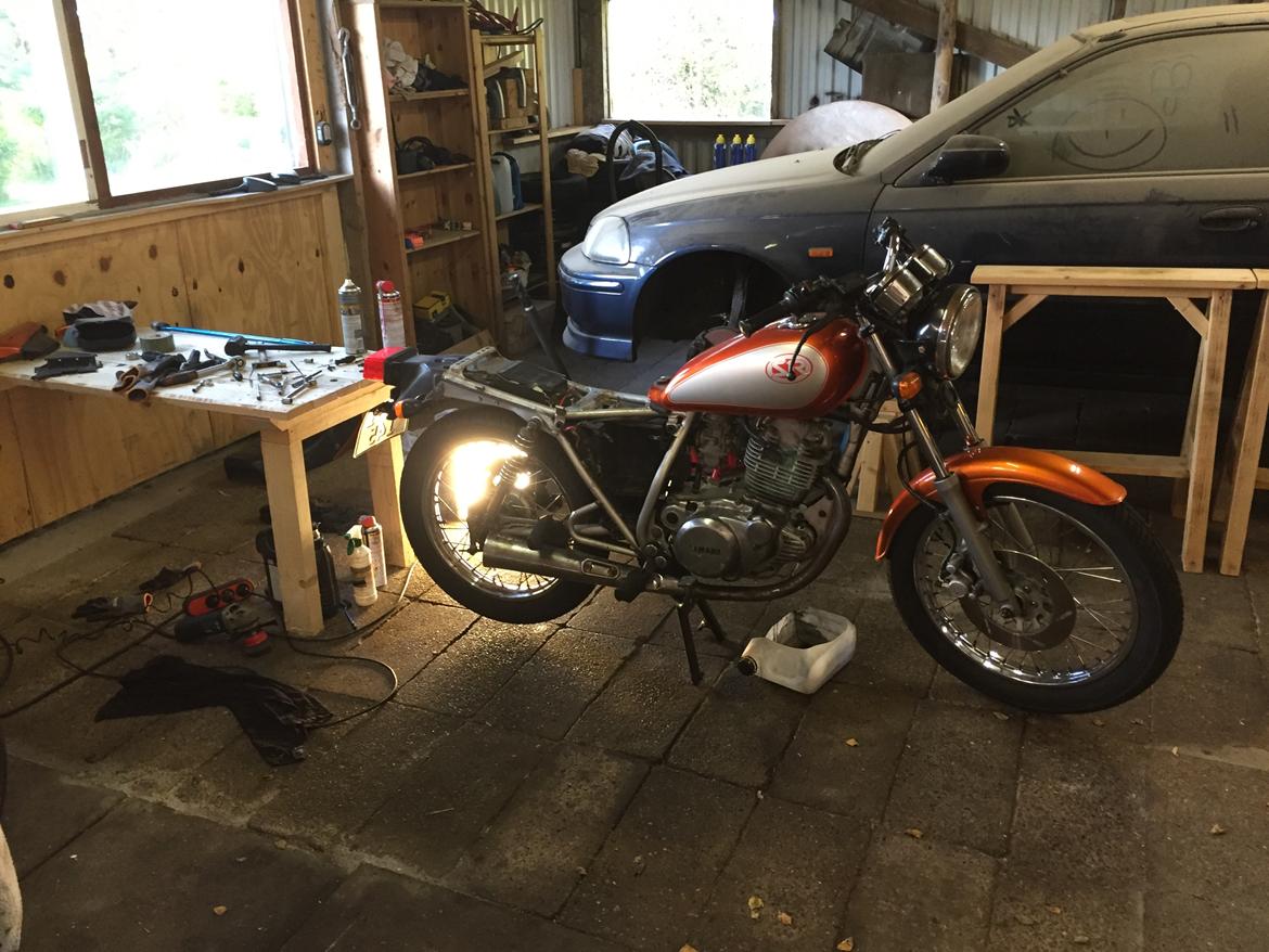 Yamaha SR250 classic billede 15