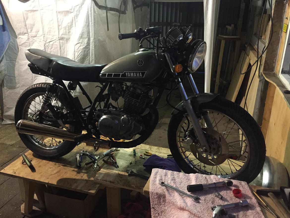Yamaha SR250 classic billede 16