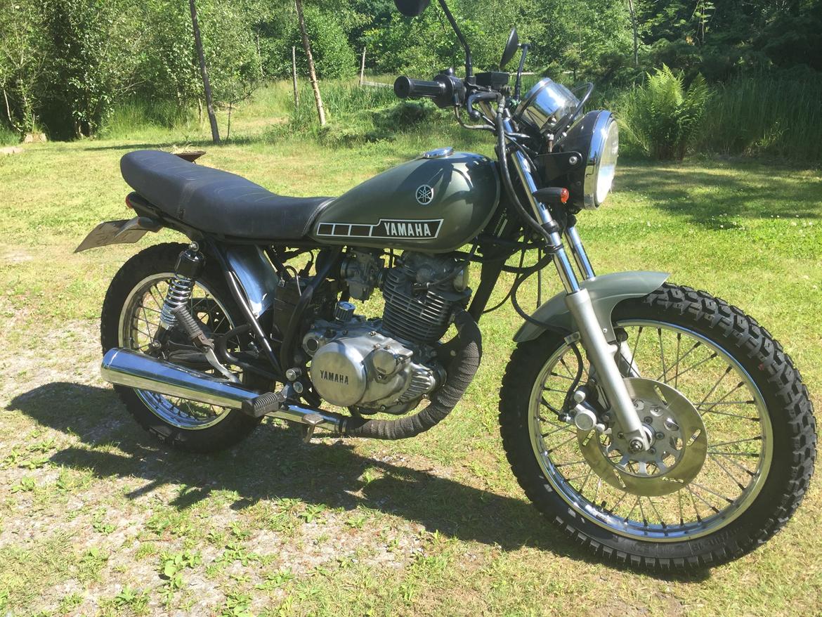 Yamaha SR250 classic - Som i beskivelsen billede 1