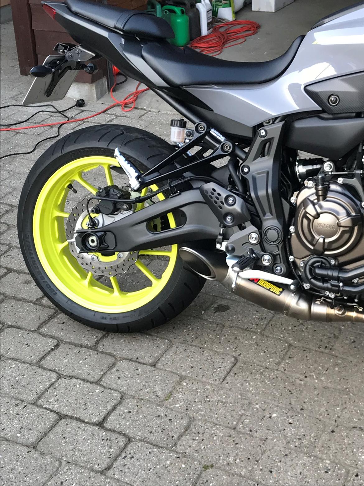 Yamaha MT 07 billede 8