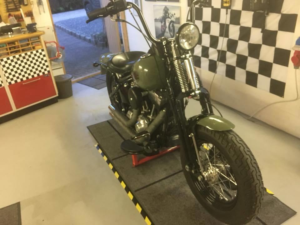 Harley Davidson Harley Davidson FLSTSB Softail Cross Bones SOLGT billede 2