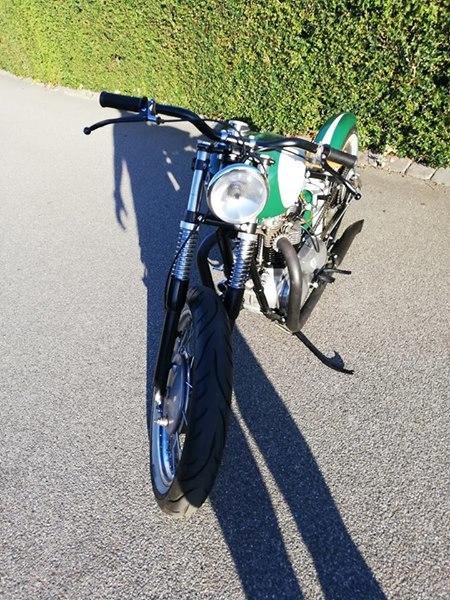 Triumph T100 Tiger Bobber  [solgt] billede 18