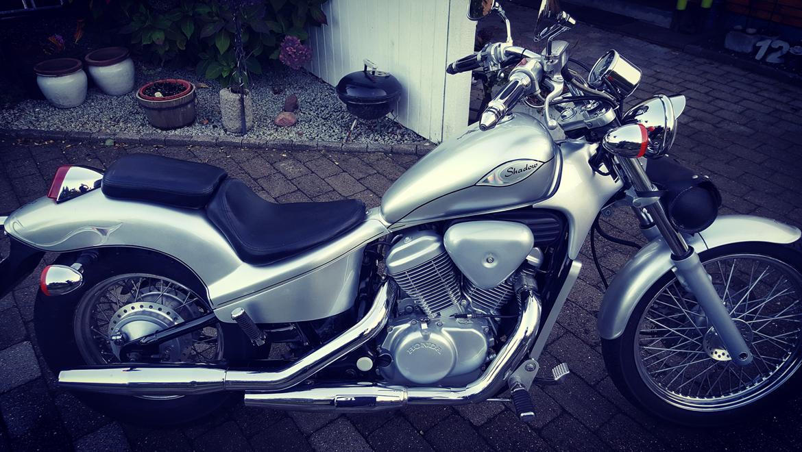 Honda Shadow VT600 - Hun er sgu lidt pæn 😉 billede 1
