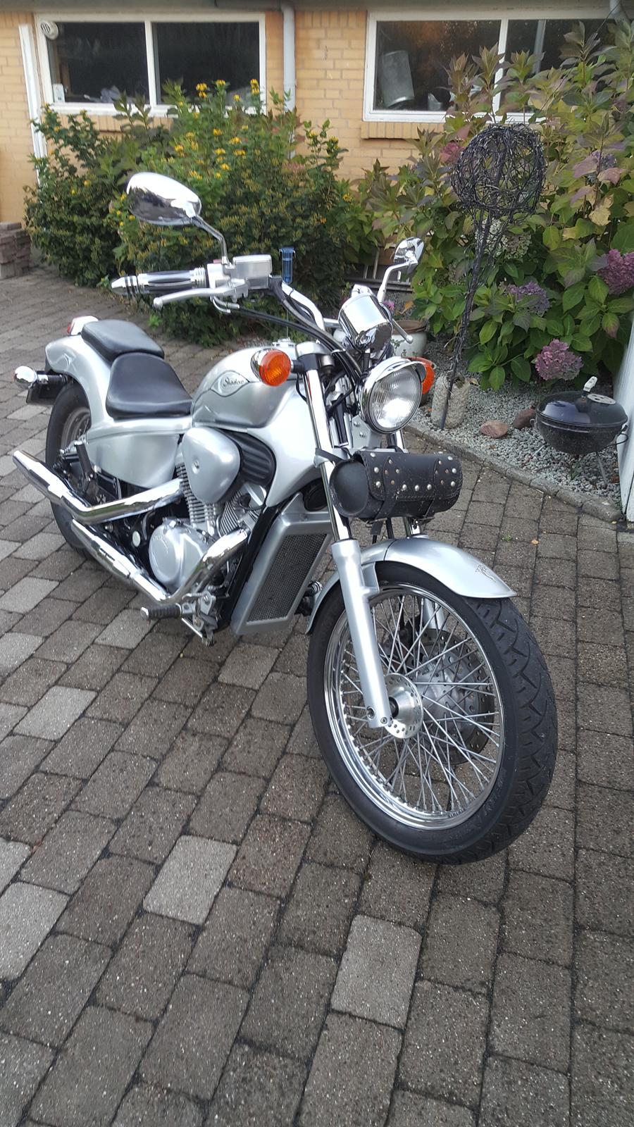 Honda Shadow VT600 - den lille grimme taske røg af første dag  billede 7