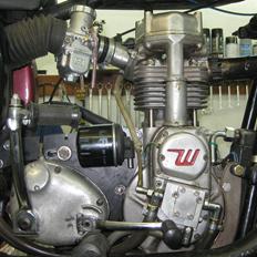 Weslake matchless stel og amc gearkasse