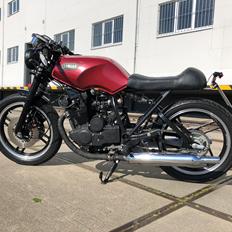 Yamaha XS400 12E DOHC Café Racer SOLGT JUNI 2019