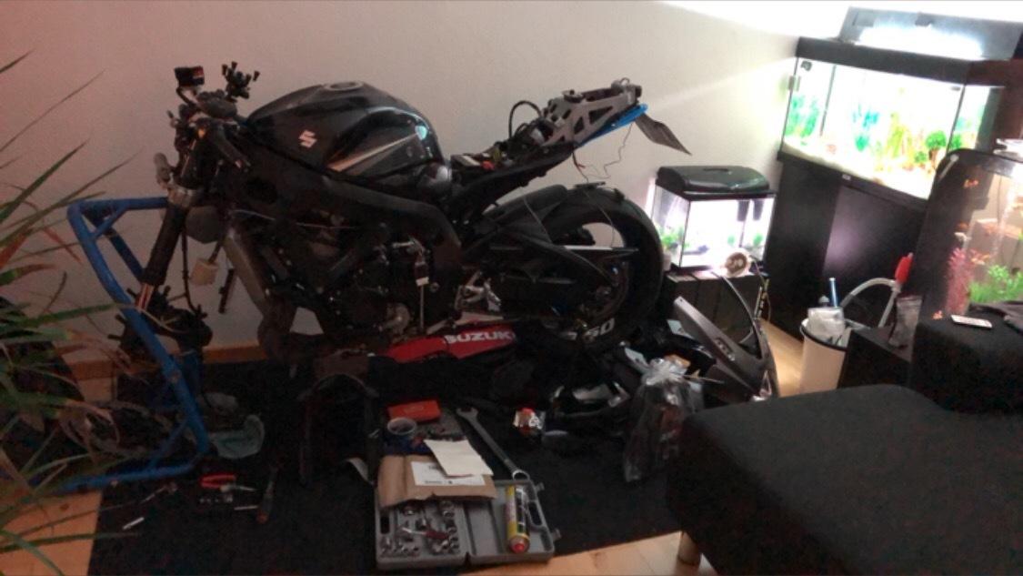 Suzuki Gsxr 750 K7 billede 45