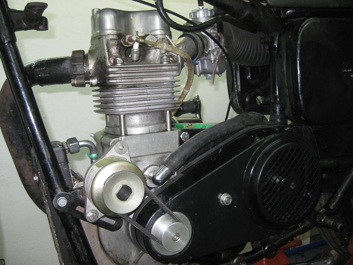 Weslake matchless stel og amc gearkasse billede 4