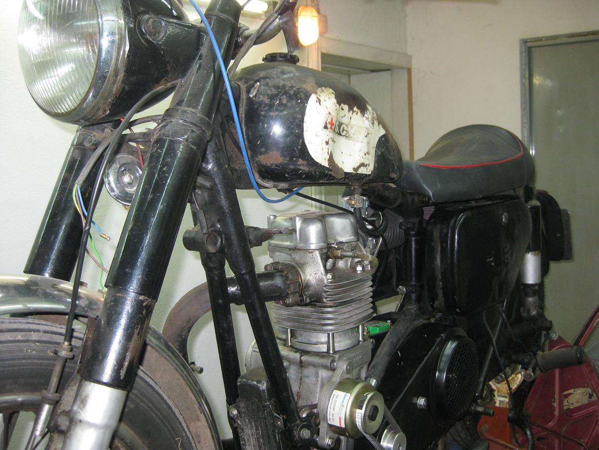 Weslake matchless stel og amc gearkasse billede 6
