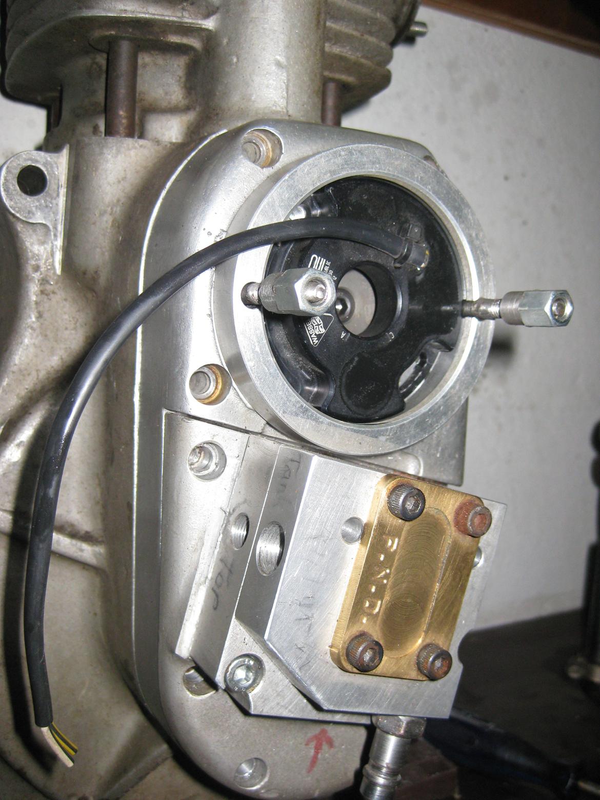 Weslake matchless stel og amc gearkasse billede 8