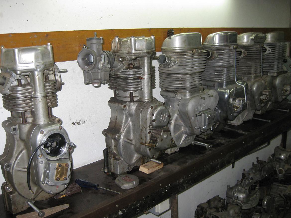 Weslake matchless stel og amc gearkasse billede 9