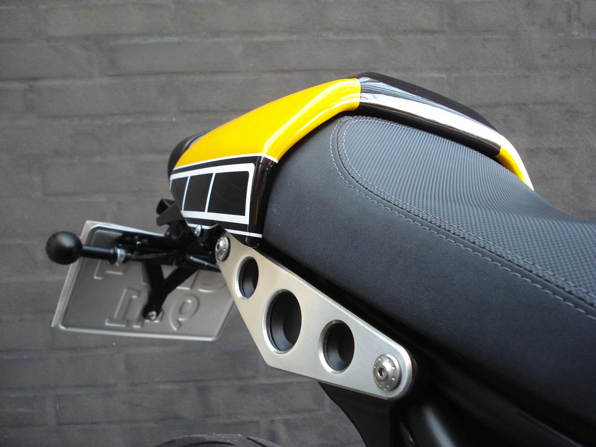 Yamaha XSR 900  “YELLOW LIGTNING” - S2 Concept sædecover billede 9