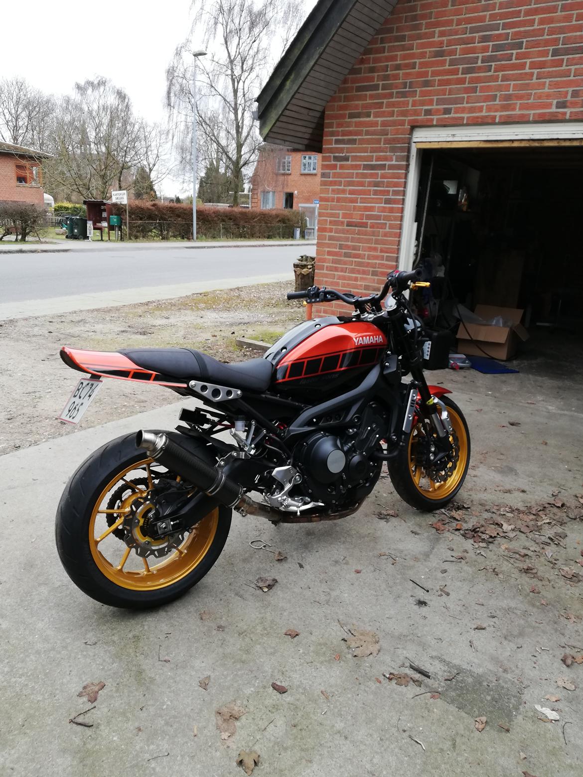 Yamaha xsr900 - 2019 xsr retro.... z900 bagende  billede 1