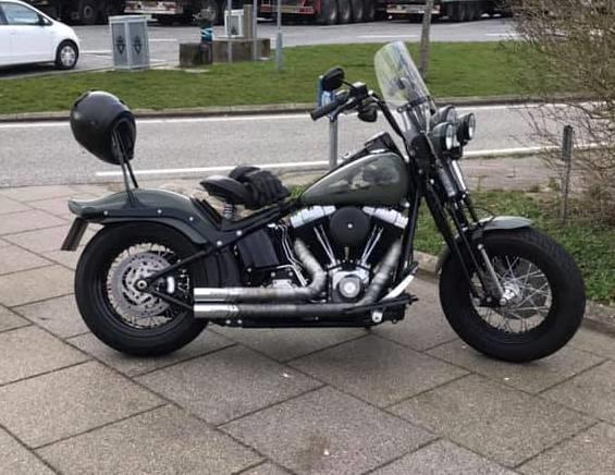 Harley Davidson Harley Davidson FLSTSB Softail Cross Bones SOLGT billede 1