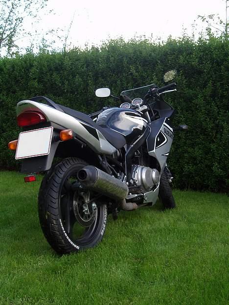 Suzuki gs500f - spejlene bliver hurtigst muligt udskiftet med nogle sprødere nogle billede 5