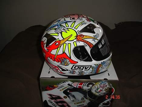 Yamaha yzf r6  #SOLGT# - AGV Ti-TECH White Zoo Limited Edition NO`1894 Of 2000 billede 12