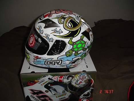 Yamaha yzf r6  #SOLGT# - AGV Ti-TECH White Zoo Limited Edition NO`1894 Of 2000 billede 13