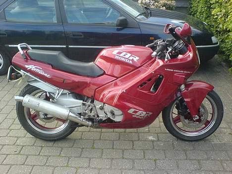 Honda CBR 600 F1 - SOLGT - - Sådan så den ud da jeg lige havde hentet den billede 1