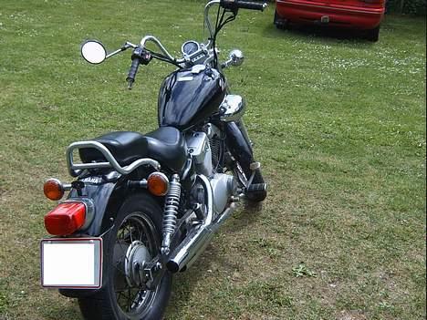 Yamaha XV 250 Virago Solgt! - på camping billede 7