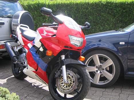 Honda cbr 600 F3  - set forfra med de gamle blink billede 2