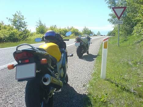 Honda CBR 600 F4 *SOLGT* - I følgeskab med en zx6r. Sej begyndercykel til en sej pige, men tisse skulle hun altså... NU! billede 10