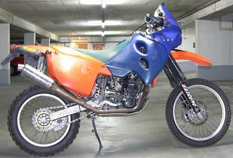 KTM 640 Rallye SOLGT!! billede 3