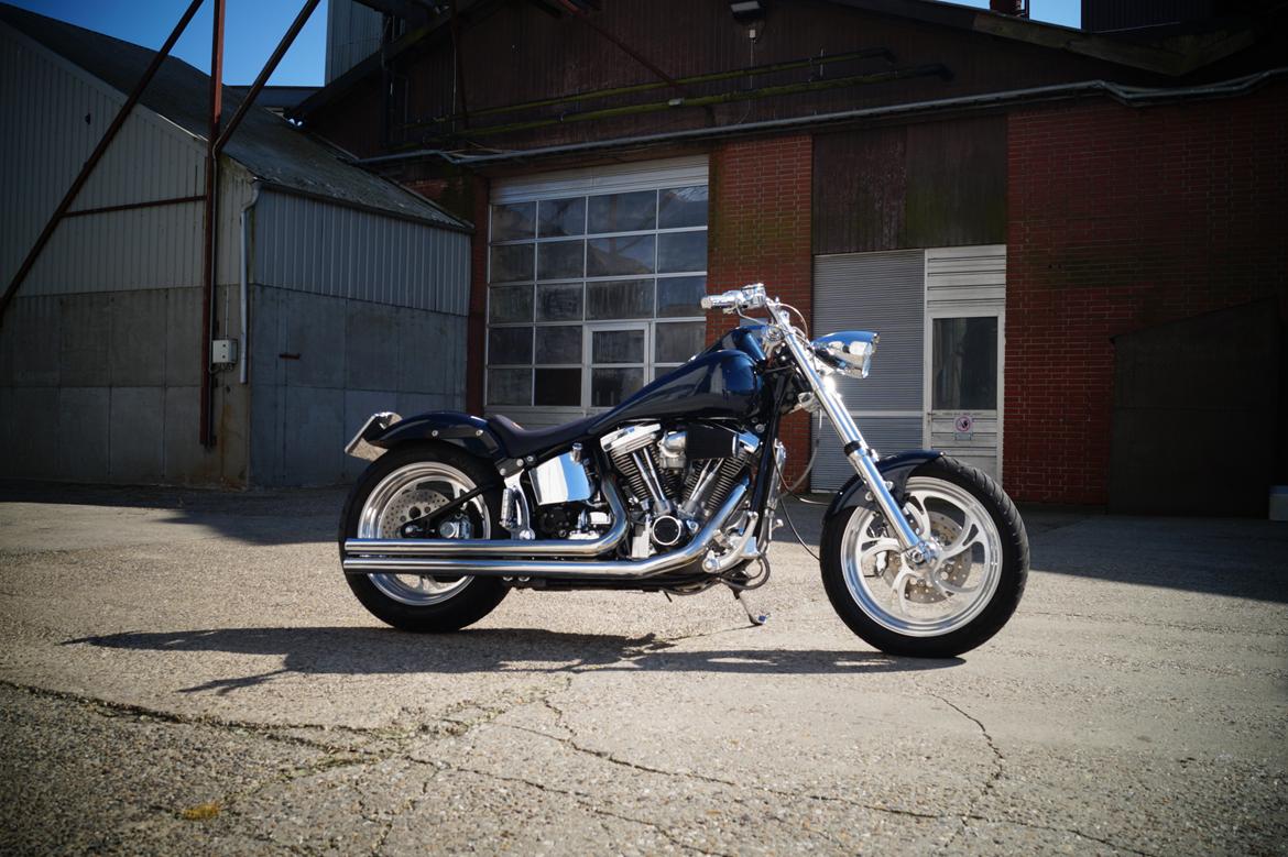 Harley Davidson fxstc softail billede 6