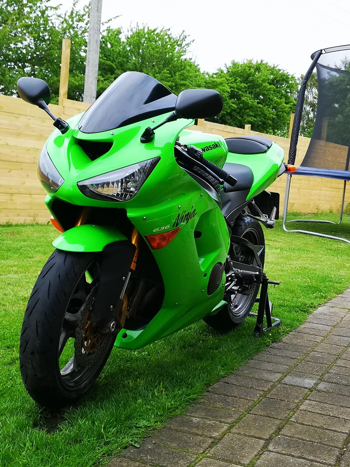 Kawasaki zx6r 636 billede 2