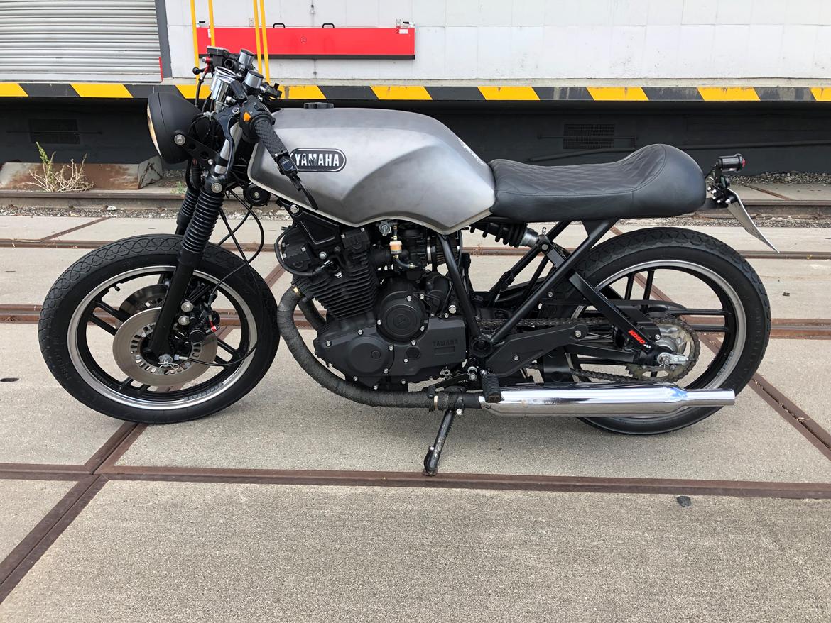 Yamaha XS400 12E DOHC Café Racer SOLGT JUNI 2019 billede 1