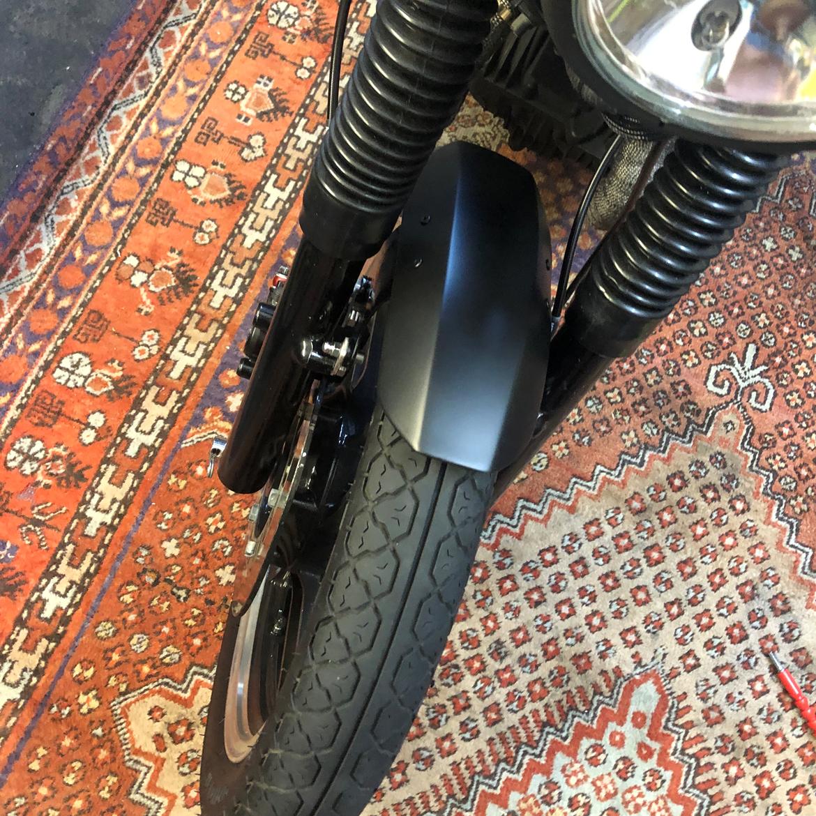 Yamaha XS400 12E DOHC Café Racer SOLGT JUNI 2019 billede 12