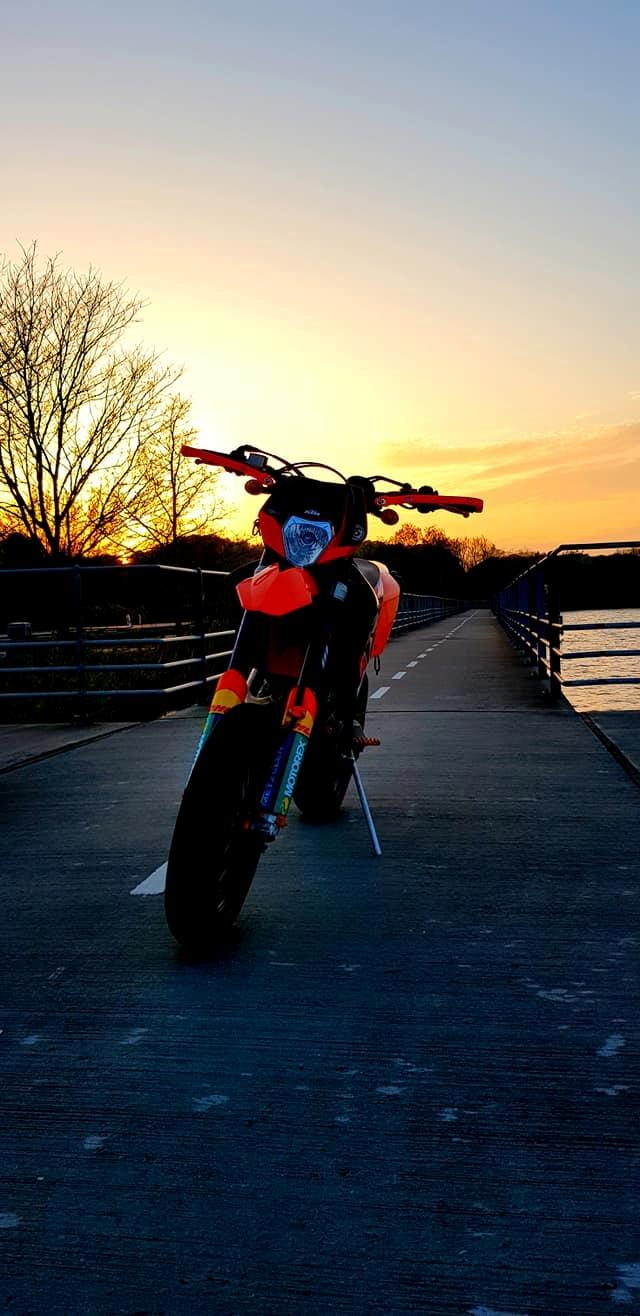 KTM 530 EXC-R Supermoto billede 4