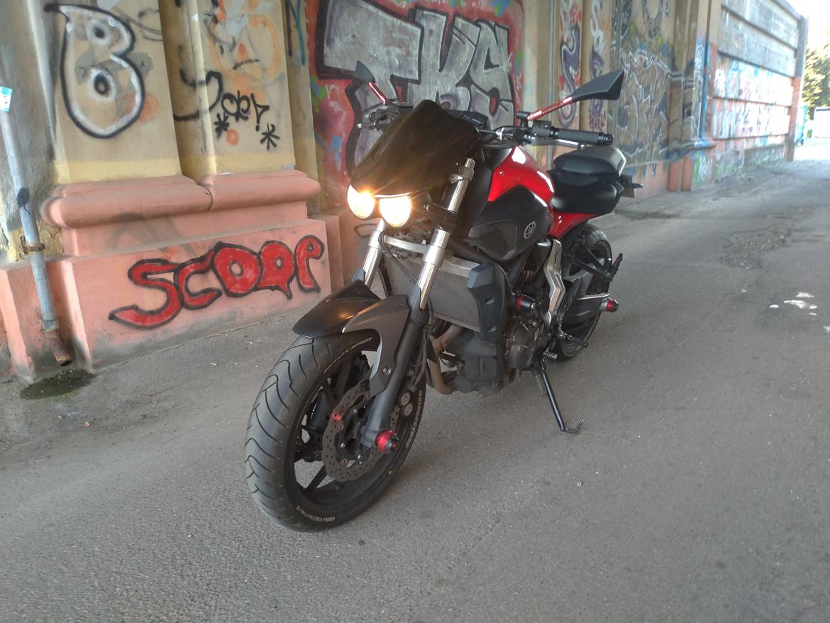 Yamaha MT 07 (SOLGT) billede 9
