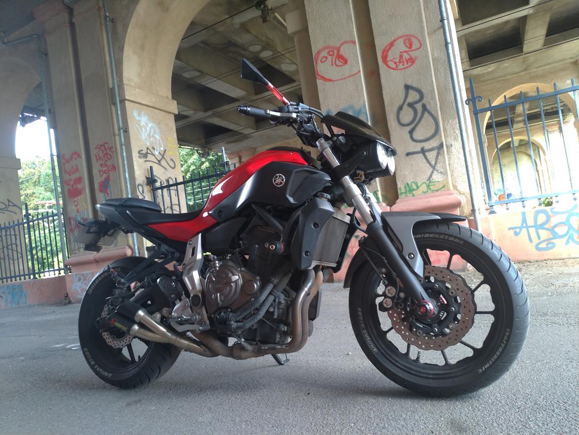 Yamaha MT 07 (SOLGT) billede 12