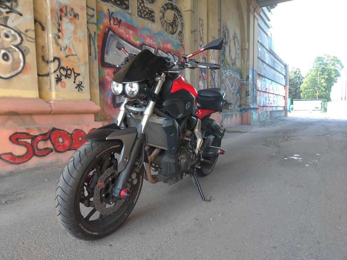 Yamaha MT 07 (SOLGT) billede 15
