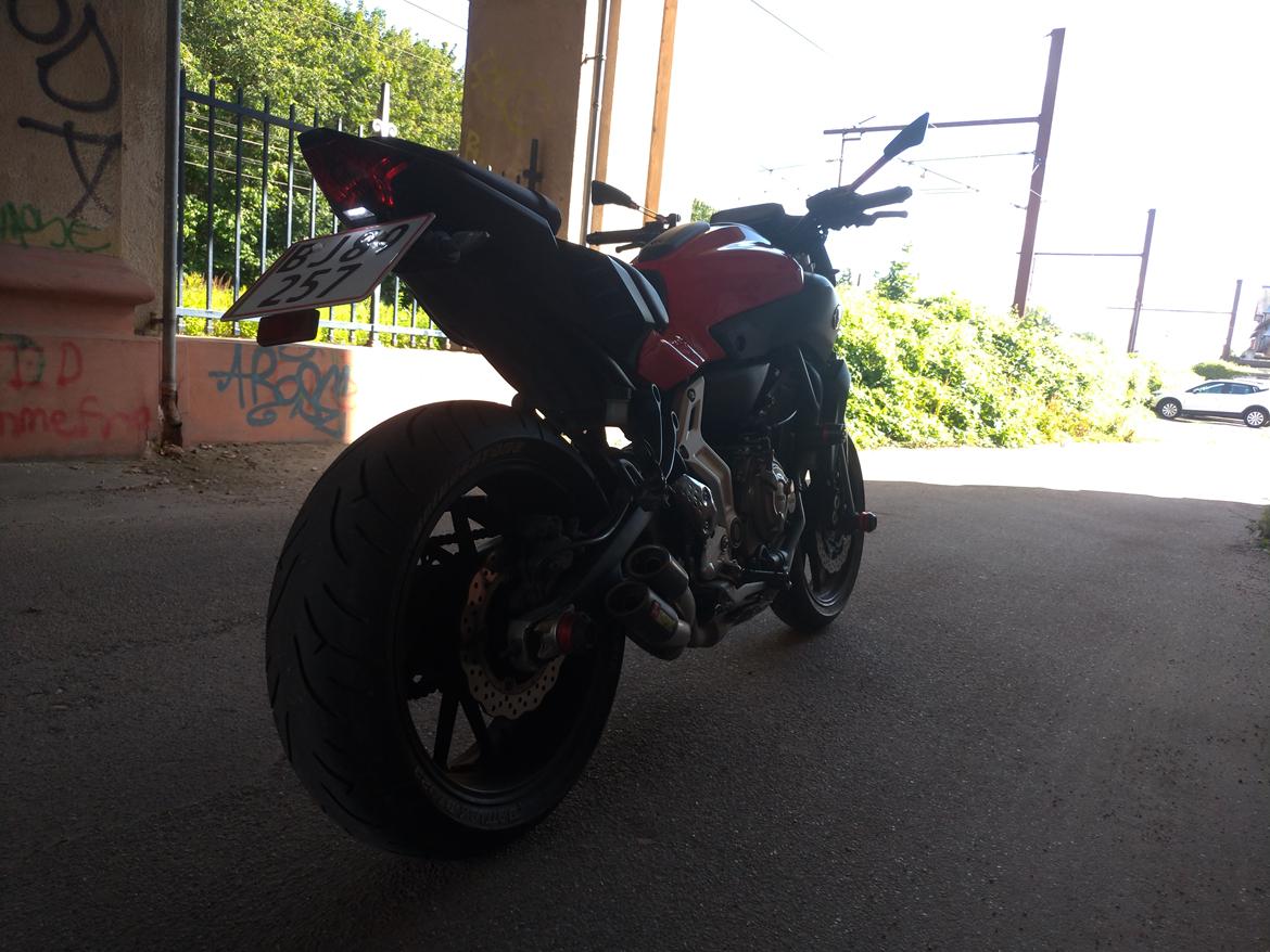 Yamaha MT 07 (SOLGT) billede 11