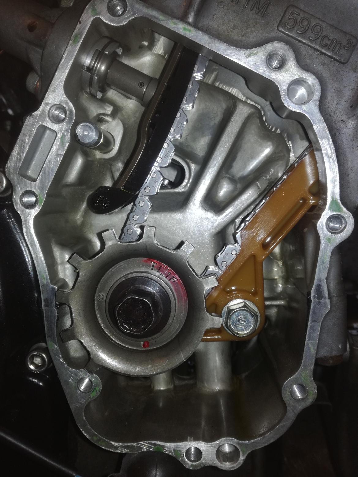 Honda CBR 600 f2 3/4  - timing betyder alt billede 3