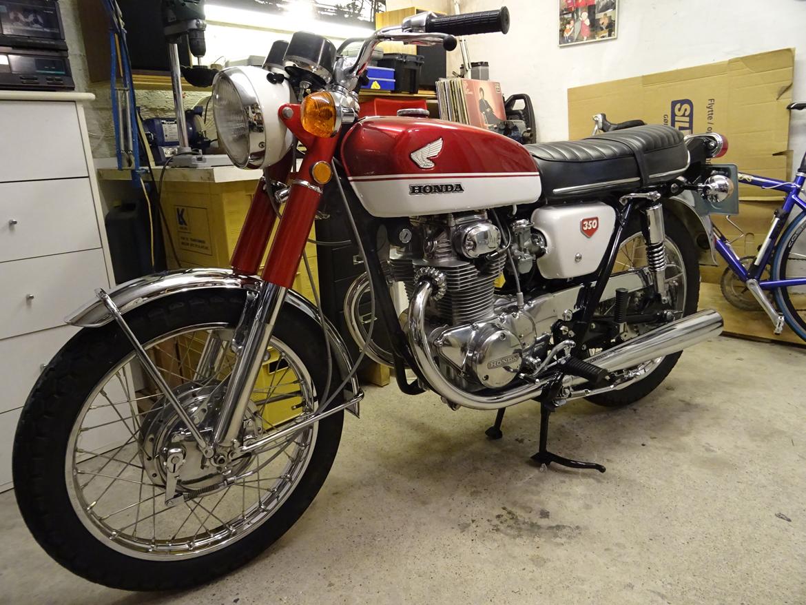 Honda cb350k2 billede 5