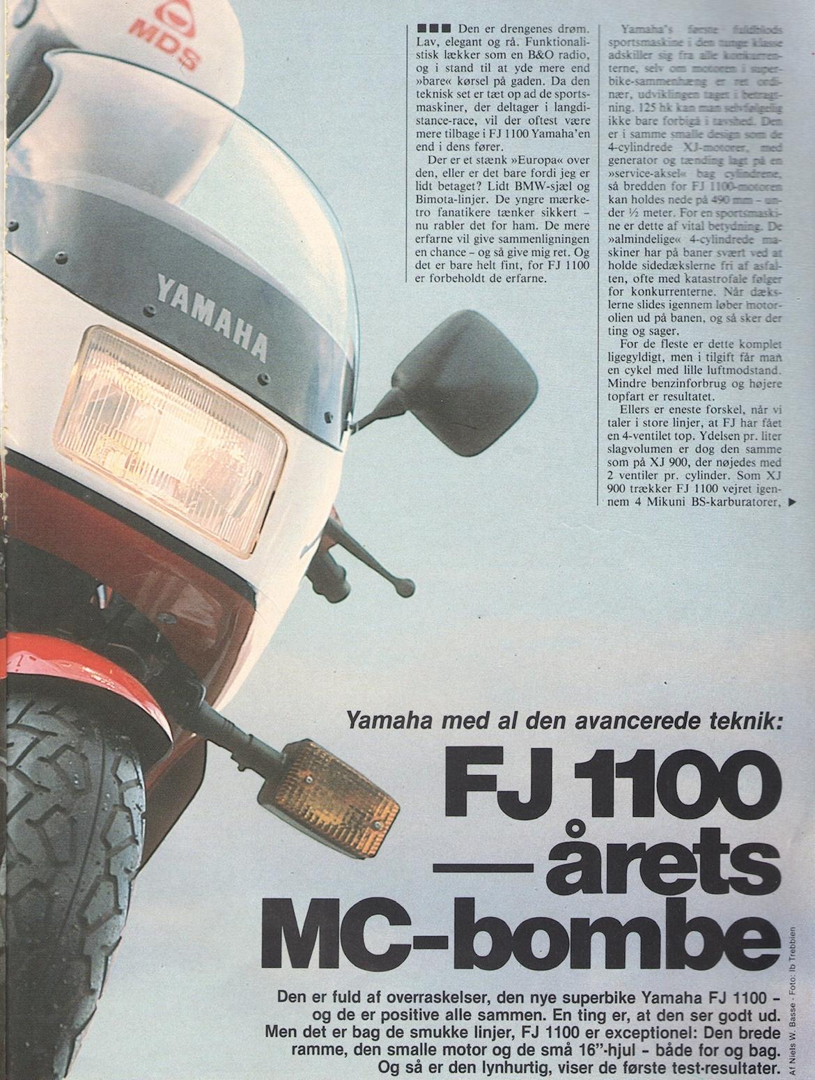 Yamaha FJ 1100 billede 7